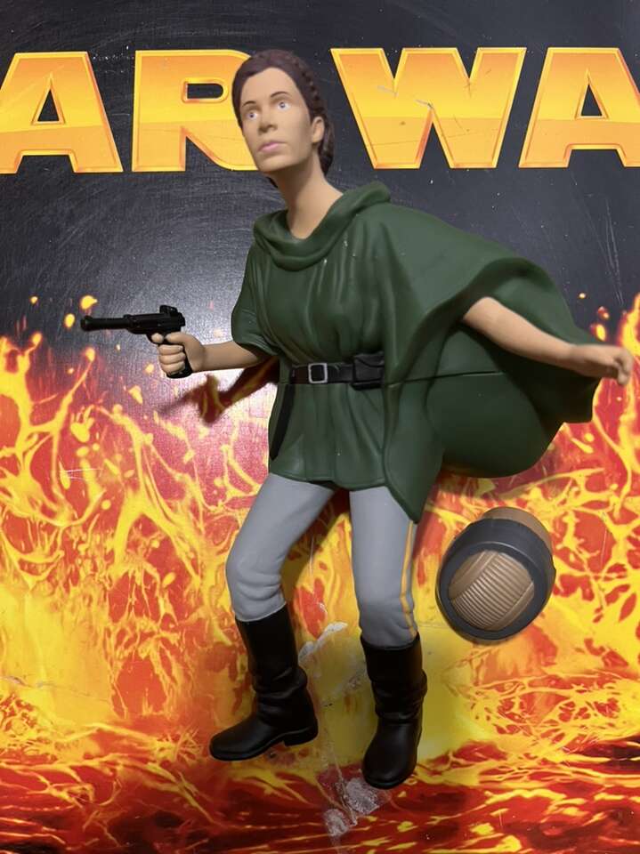 Star Wars Princess Leia Endor Gear Figure Vintage