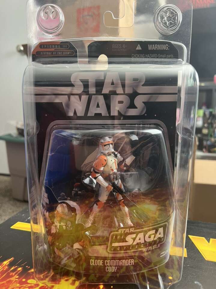 Star Wars Clone Commander Cody With Star Case