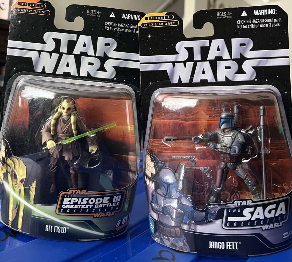Star Wars Kit Fisto and Jango Fett
