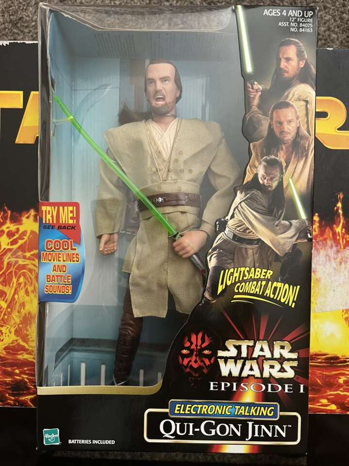 Star Wars Episode 1 Electronic Talking Qui-Gon