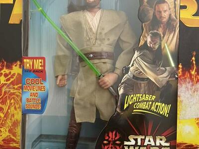 Star Wars Episode 1 Electronic Talking Qui-Gon
