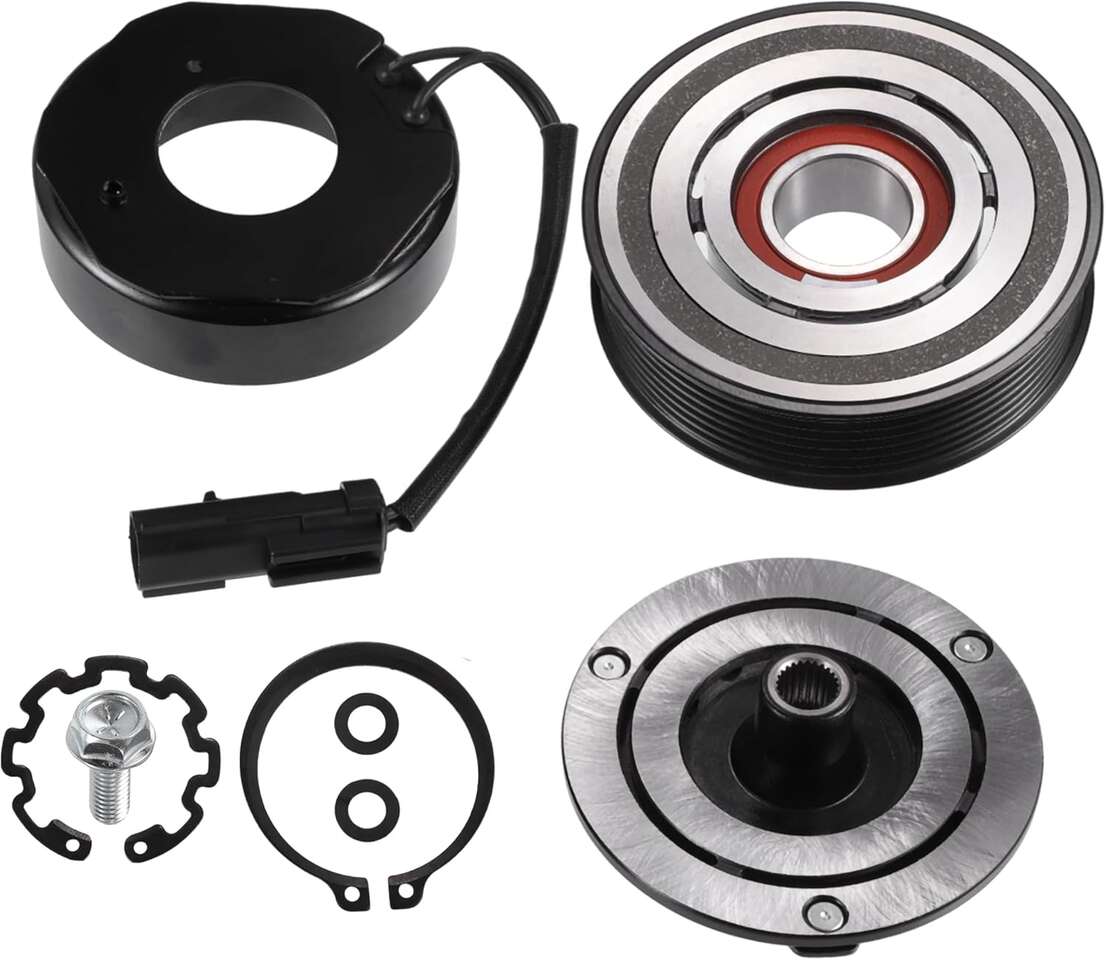 uxcell 1 Set AC Compressor Clutch Kit Replace for DODGE DURANGO 2004-2008 8CYL 5.7L