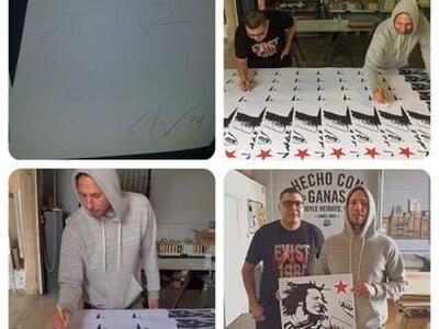 Rage Against The Machine Zach Autograph