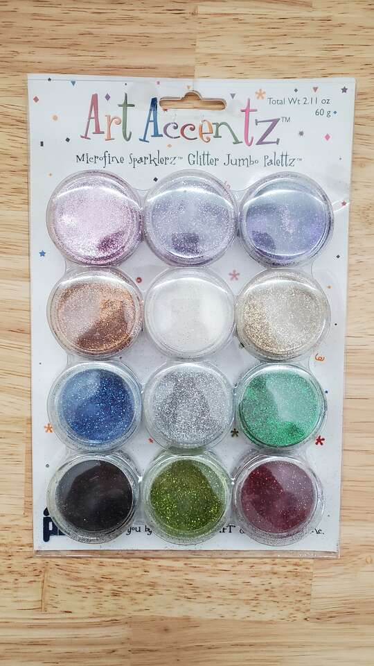 Glitter--Art Accentz microfine glitter palette