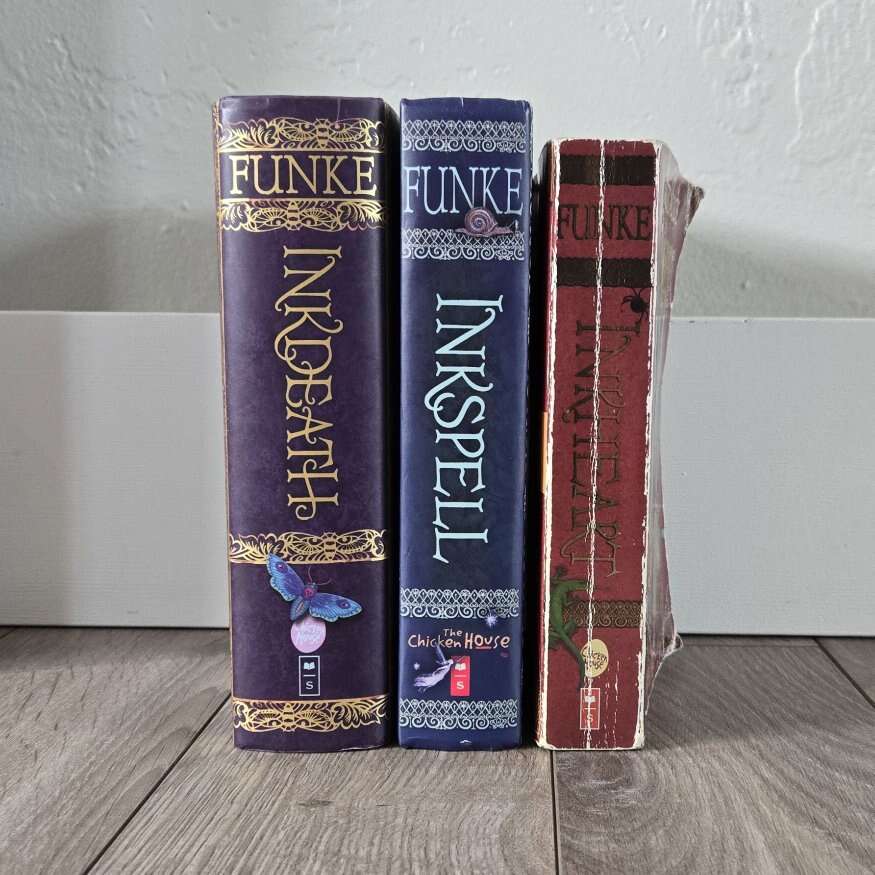Inkheart trilogy by Cornelia Funke