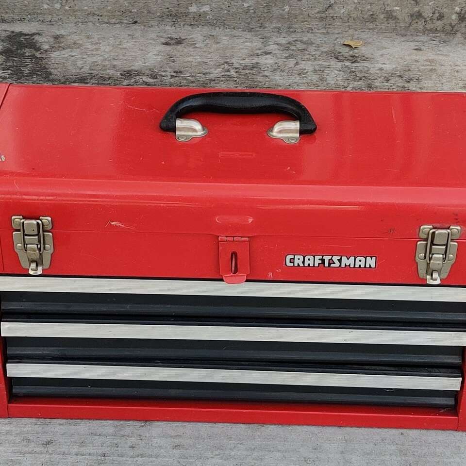 VINTAGE CRAFTSMAN TOOLBOX Industrial