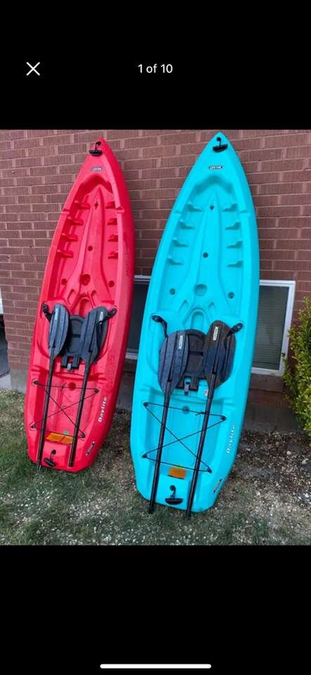 2 Kayaks FOR RENT . $30 A Day for both!