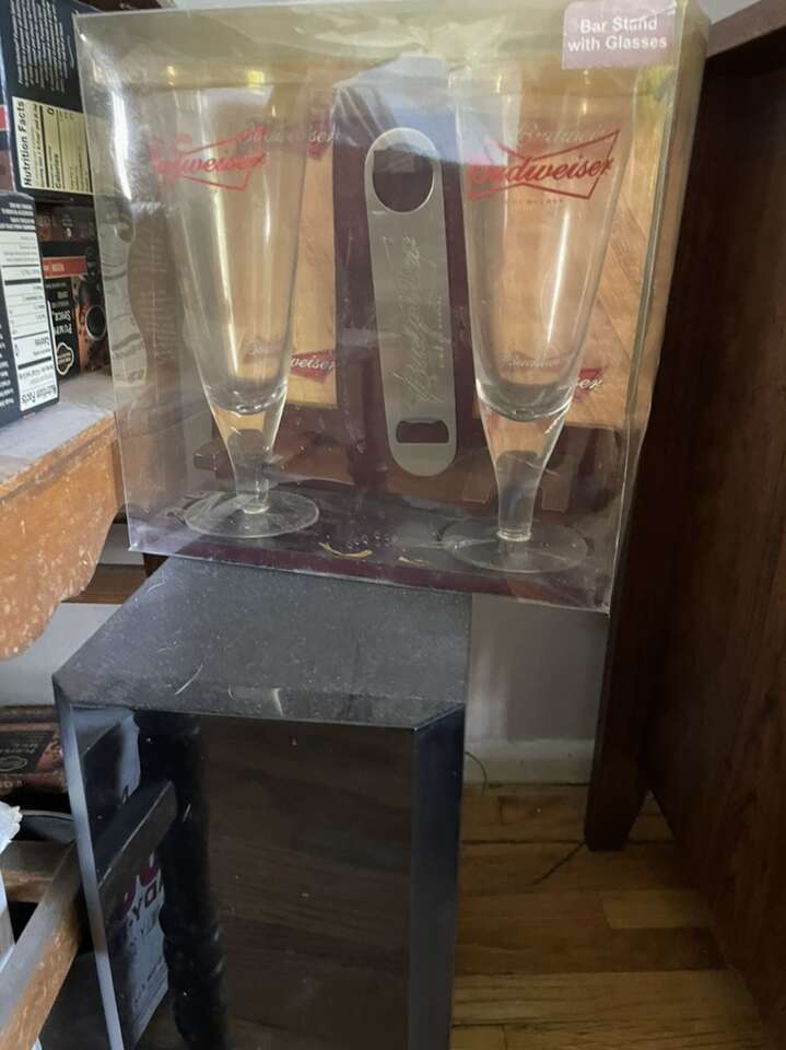 Collectable Budweiser, Glasses, And Opener