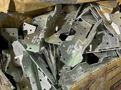 Up to 90% OFF!! - NEW Lumber / Wood Framing Brackets - Simpson Strong Tie - Hangers, Caps, Straps, Angles, Ties, Stud Shoes