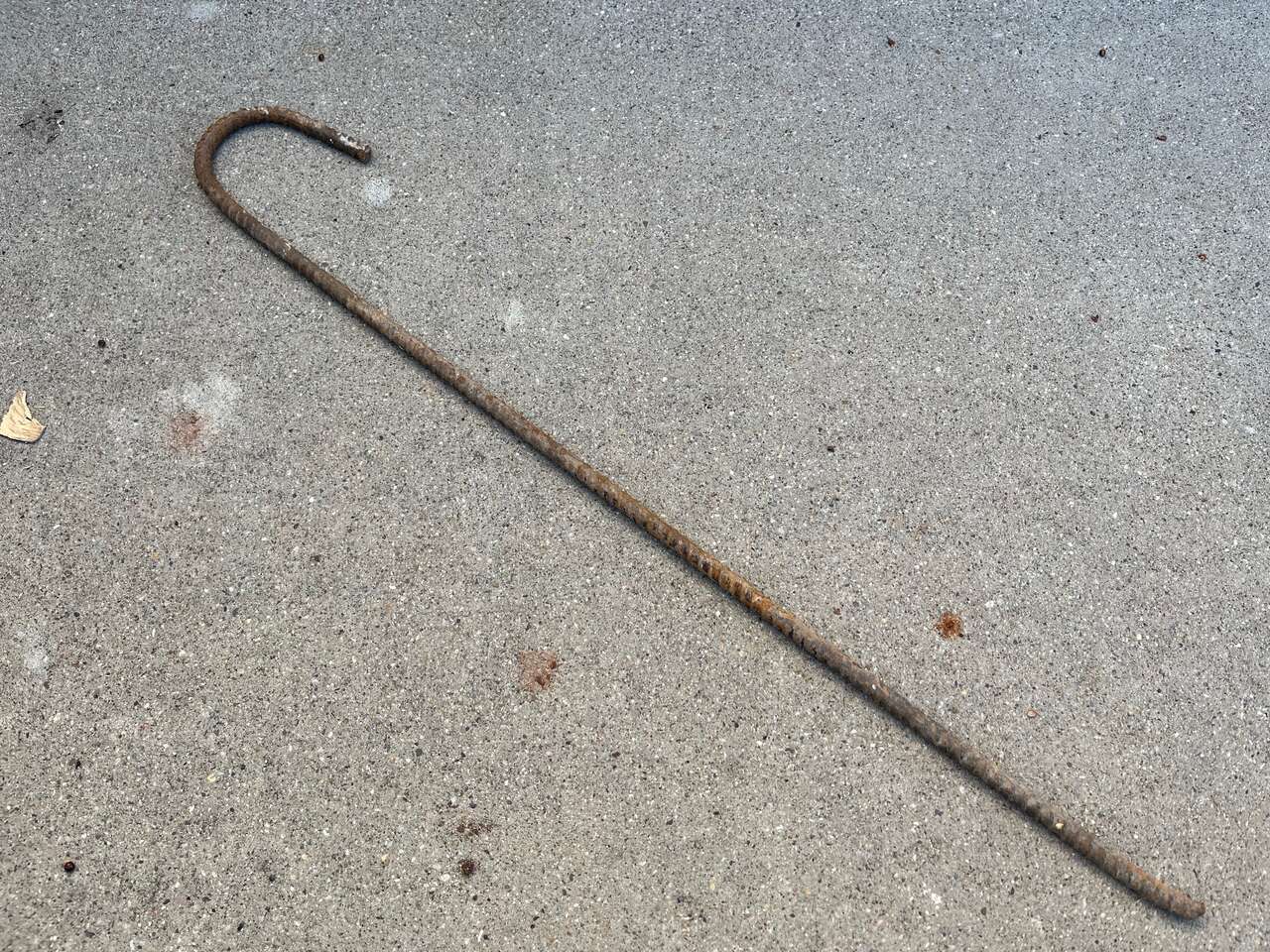 New Heavy Duty Rebar #3 J-Hook Anchors - 3/8 in. Thick - 25 in. Long - 2.25 in. Hook Width - Bundles of 25 Only