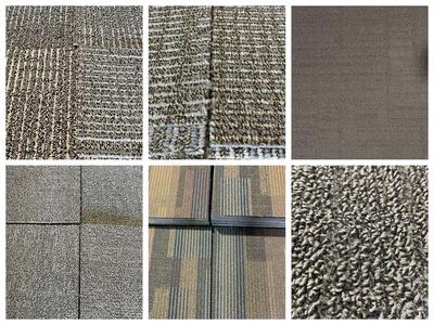 HUGE DISCOUNTS! Commercial Carpet - 10x39, 18x36 or 20x20 - Reclaimed - 3/8" Thick - Various Patterns, Colors - Good Condition