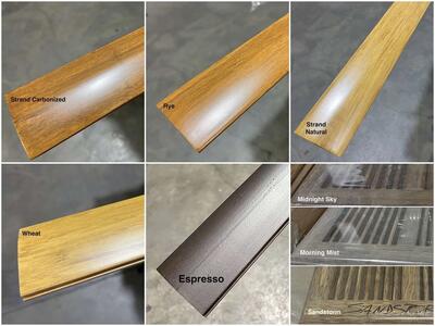 SAVE 90%+ - NEW Solid Wood Floor Reducers / Floor Transitions - 5 Finish Options