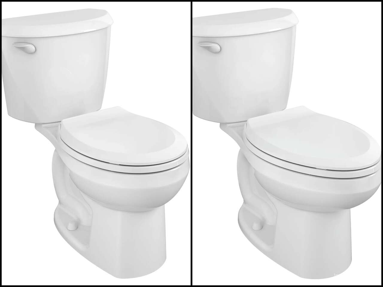 60% OFF! - NEW American Standard Colony 3 Toilet - Round or Elongated Bowl - 2-Piece - White - With Valve - No Seat
