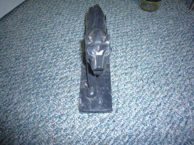 REDUCED AGAIN. Beautiful marble tiger sculpture.