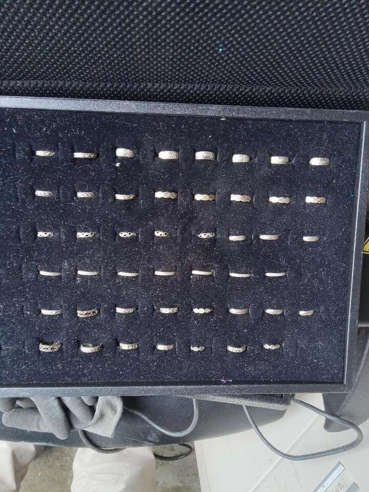 REDUCED AGAIN, GOTTA GO. One lot, 46 NEW, unused, toe ring collection.