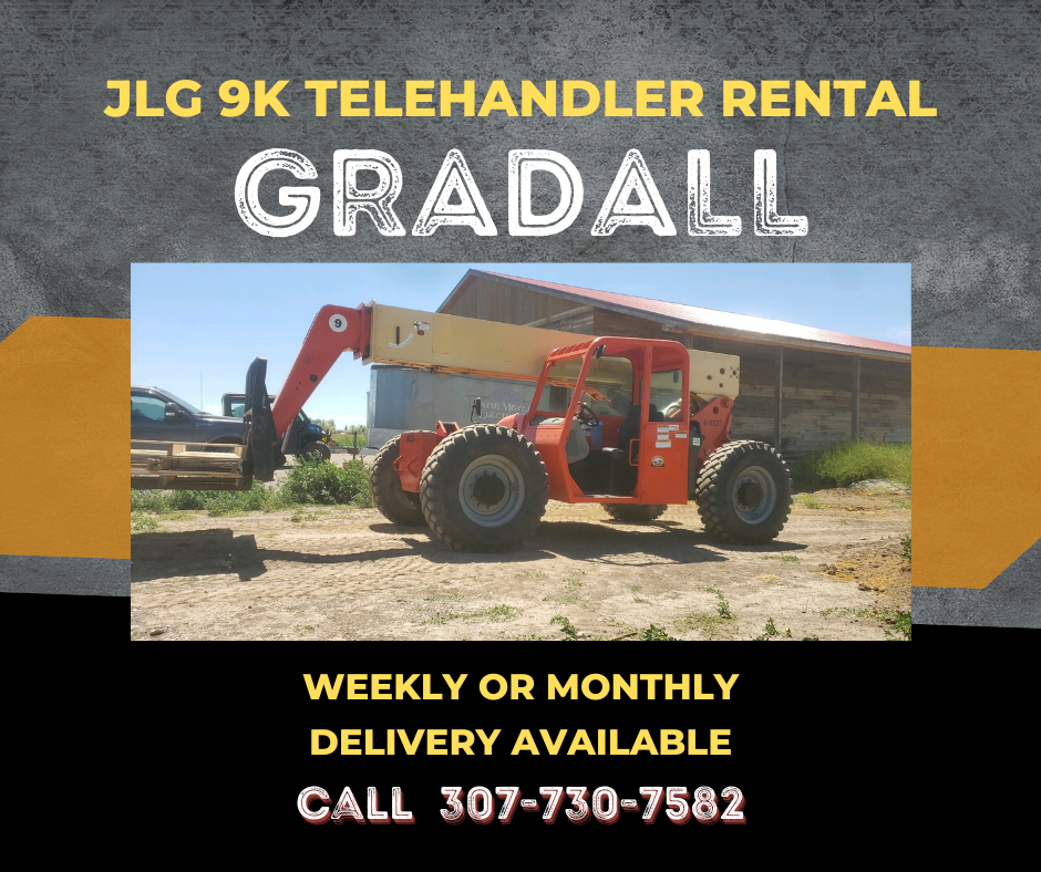 Gradall Telehandler For Rent by the Day or Month