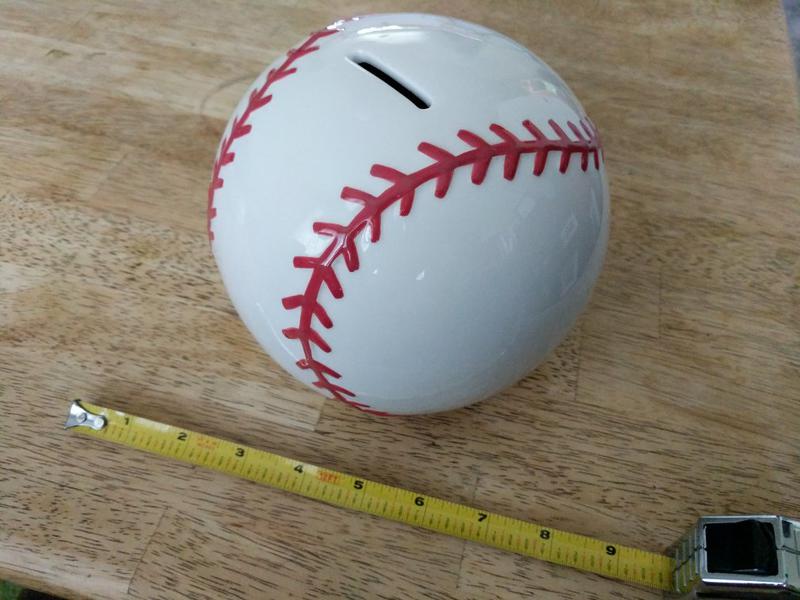Baseball Piggy bank