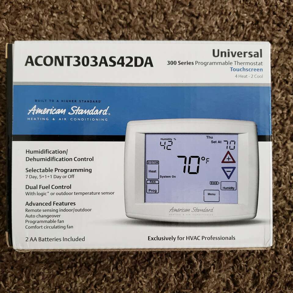 American Standard Programmable Thermostat