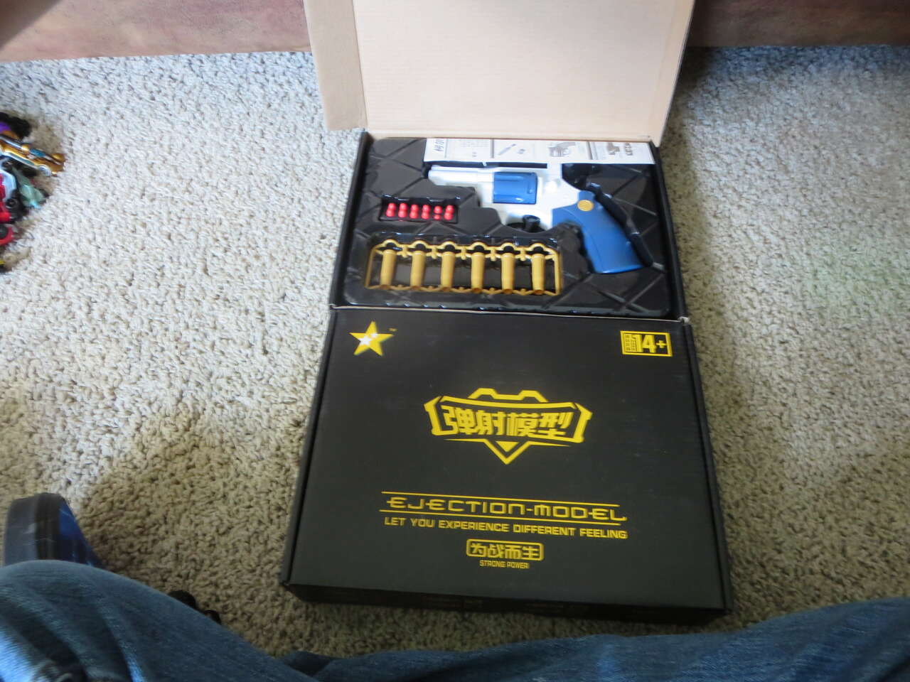 Soft Bullet Revolver With Extras Toy Dart Gun Kid toy