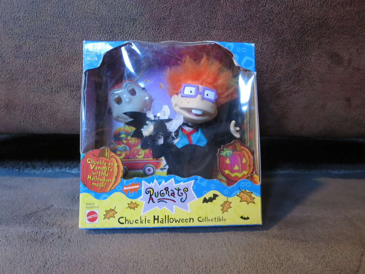 Rugrats Chuckie As Vampire Halloween Collectible Figure Mattel Nickelodeon 1999