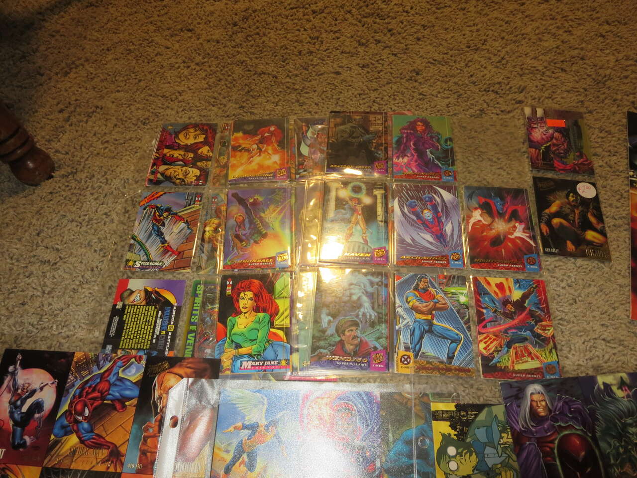 X-MEN Trading Cards 1994 Fleer Ultra Lot