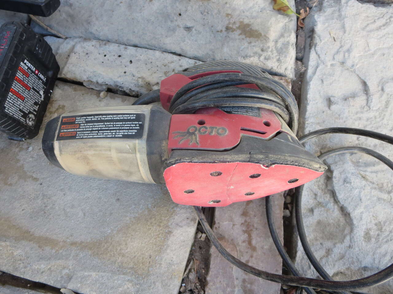 SKIL OCTO 120v HAND SANDER!