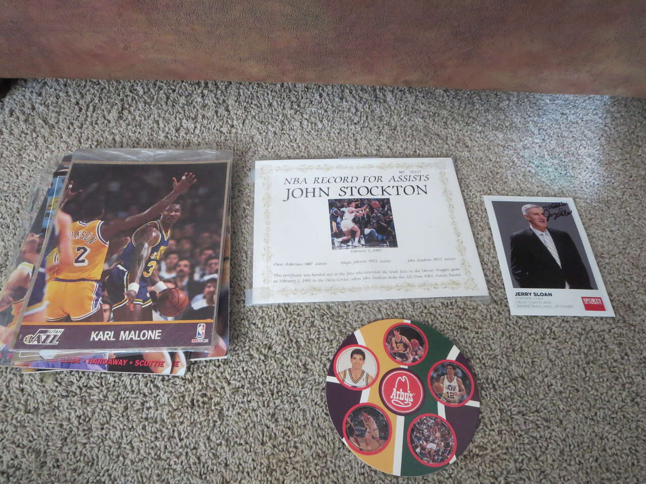 Vintage Utah Jazz sports illustrated magazines and more