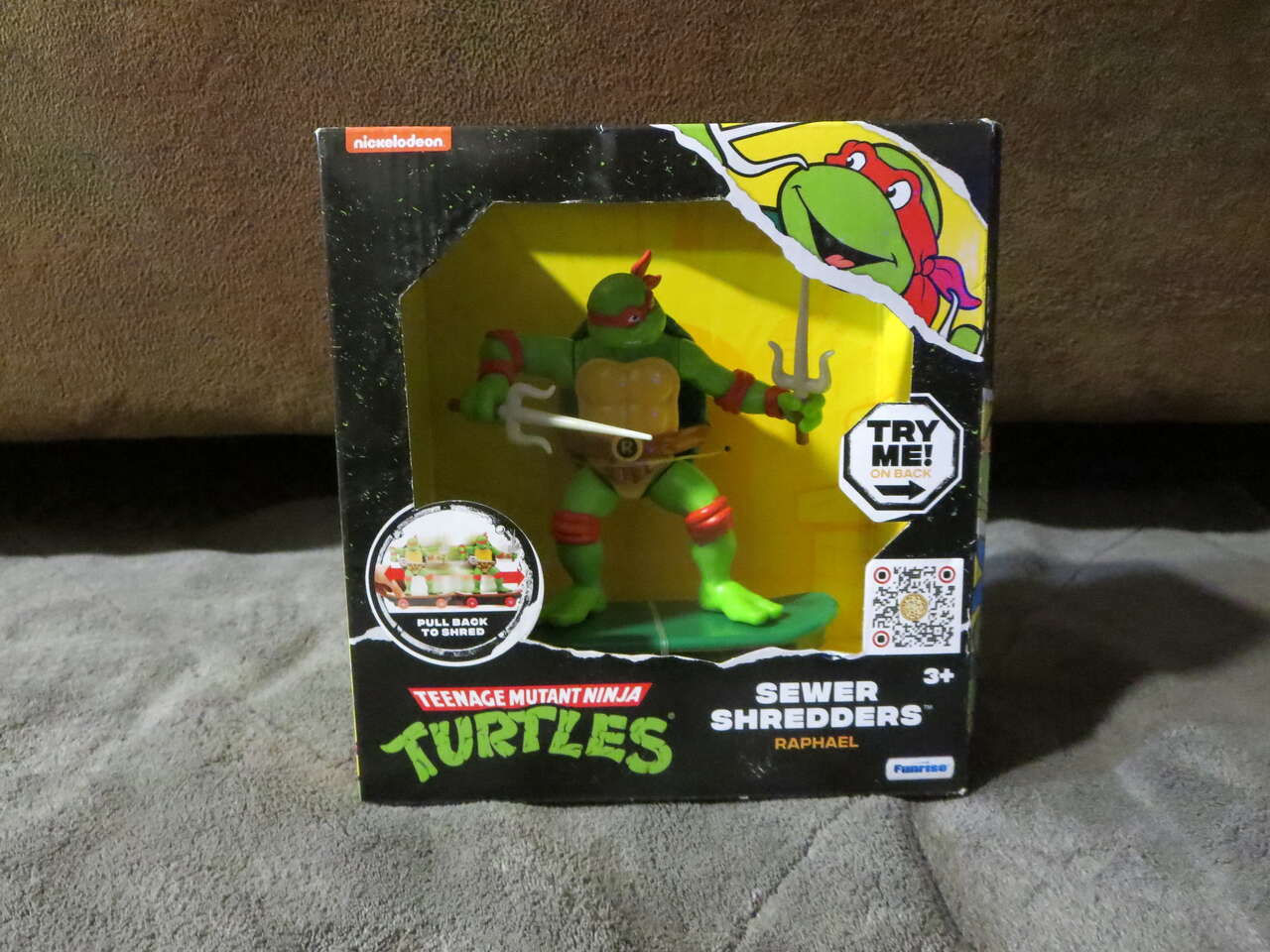 SEWER SHREDDERS RAPHAEL NICKELODEON TEENAGE MUTANT NINJA TURTLES