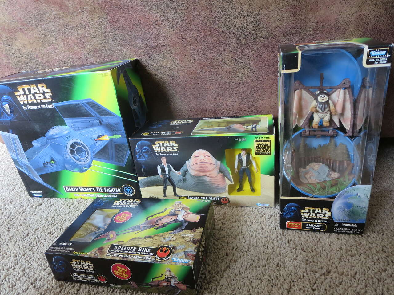 1997 Star Wars Action figures new