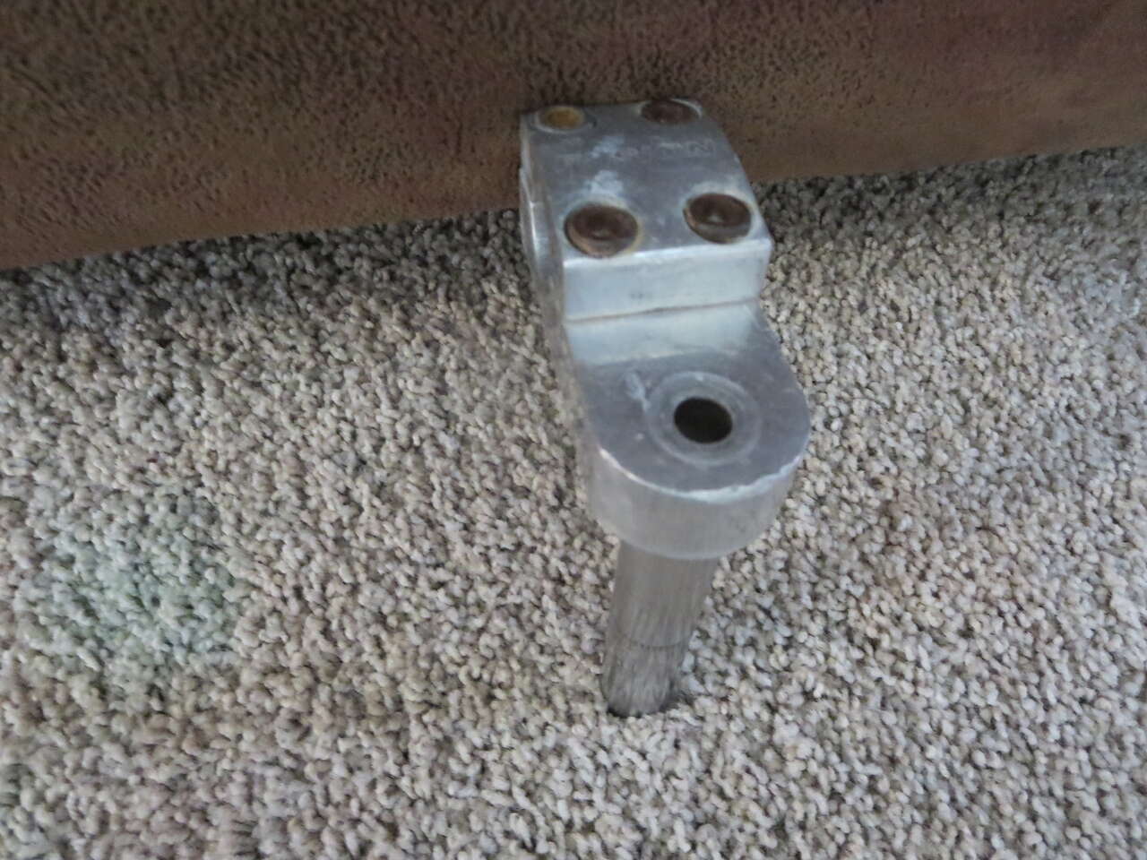 Fusion Haro Bmx Stem Quill Silver Vintage Old Mid School 21.1