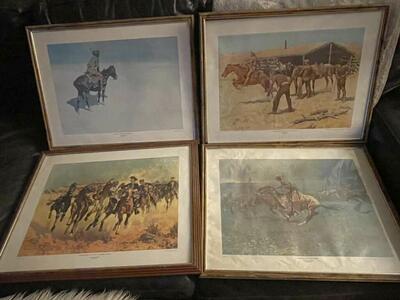 Vintage Frederic Remington Art Prints