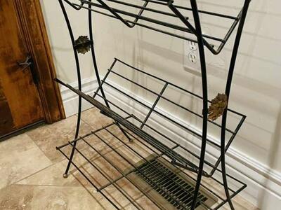 MCM Wire Magazine/record Stand