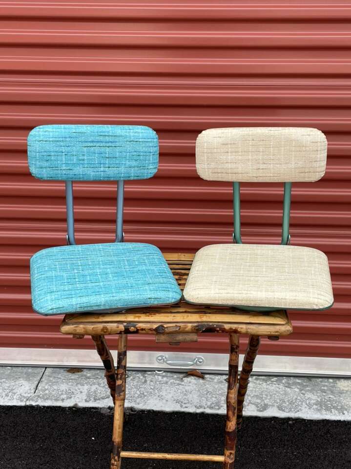 Vintage 50's Stadium Seats