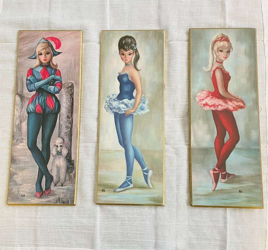 Vintage Maio Lithograph