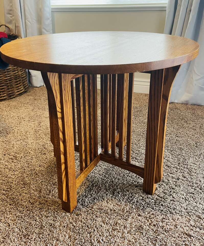 Vintage Mission Oak Table