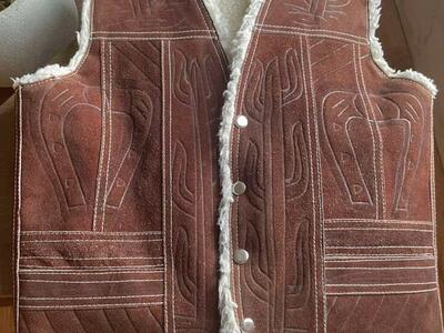 Amazing Vintage Leather Vest