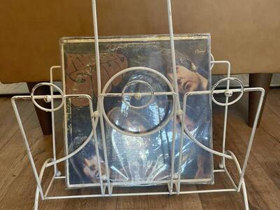 Vintage Vinyl/magazine Rack