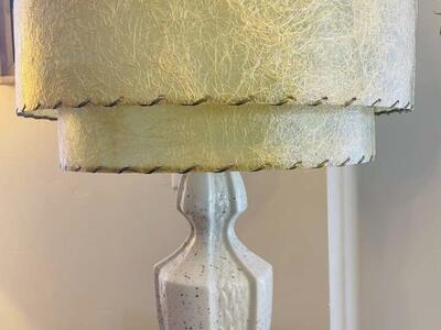 MCM Vintage GOLD FLECK Lamp