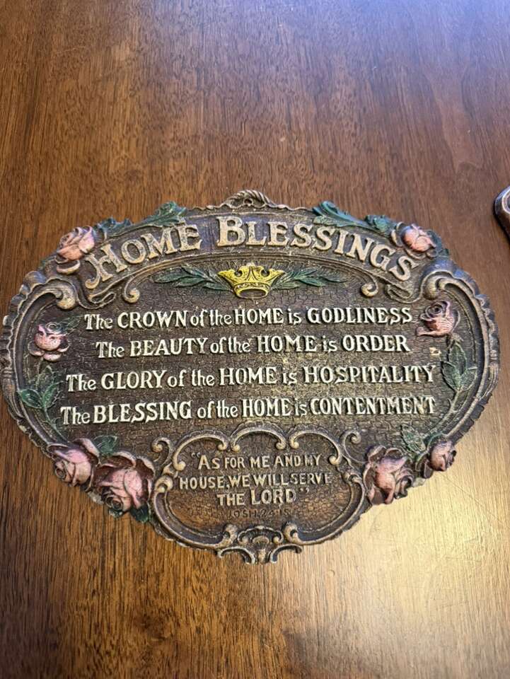 Vintage Wall Plaques