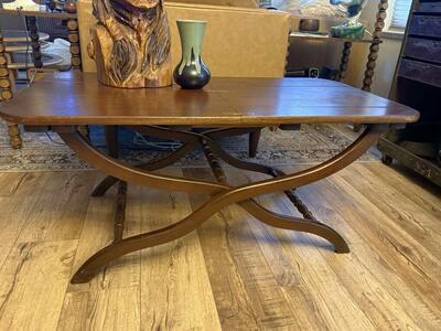 Antique Campaign Coffee Table