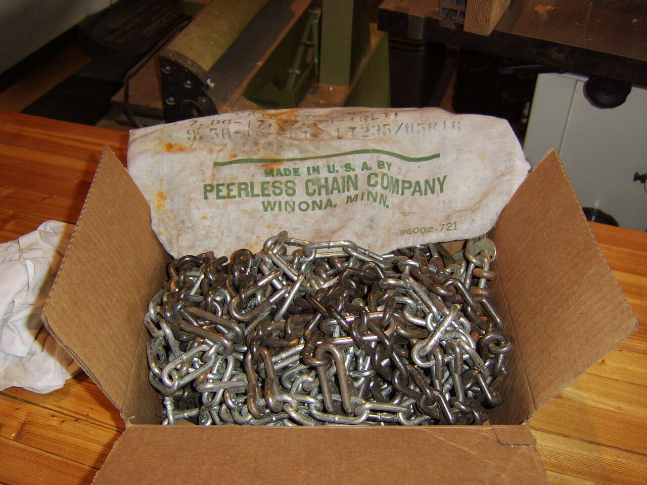 Tire Chains Pair #222 1-106