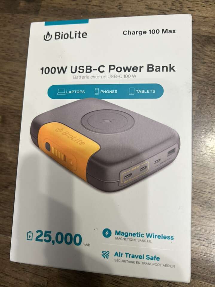 BioLite Charge 100 Max Power Bank
