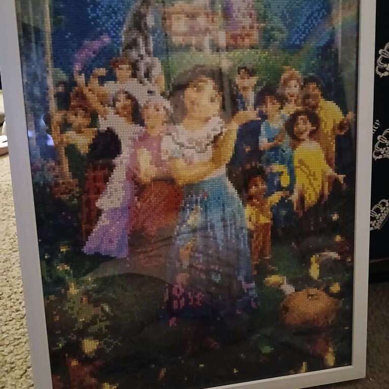 Big Encanto diamond work