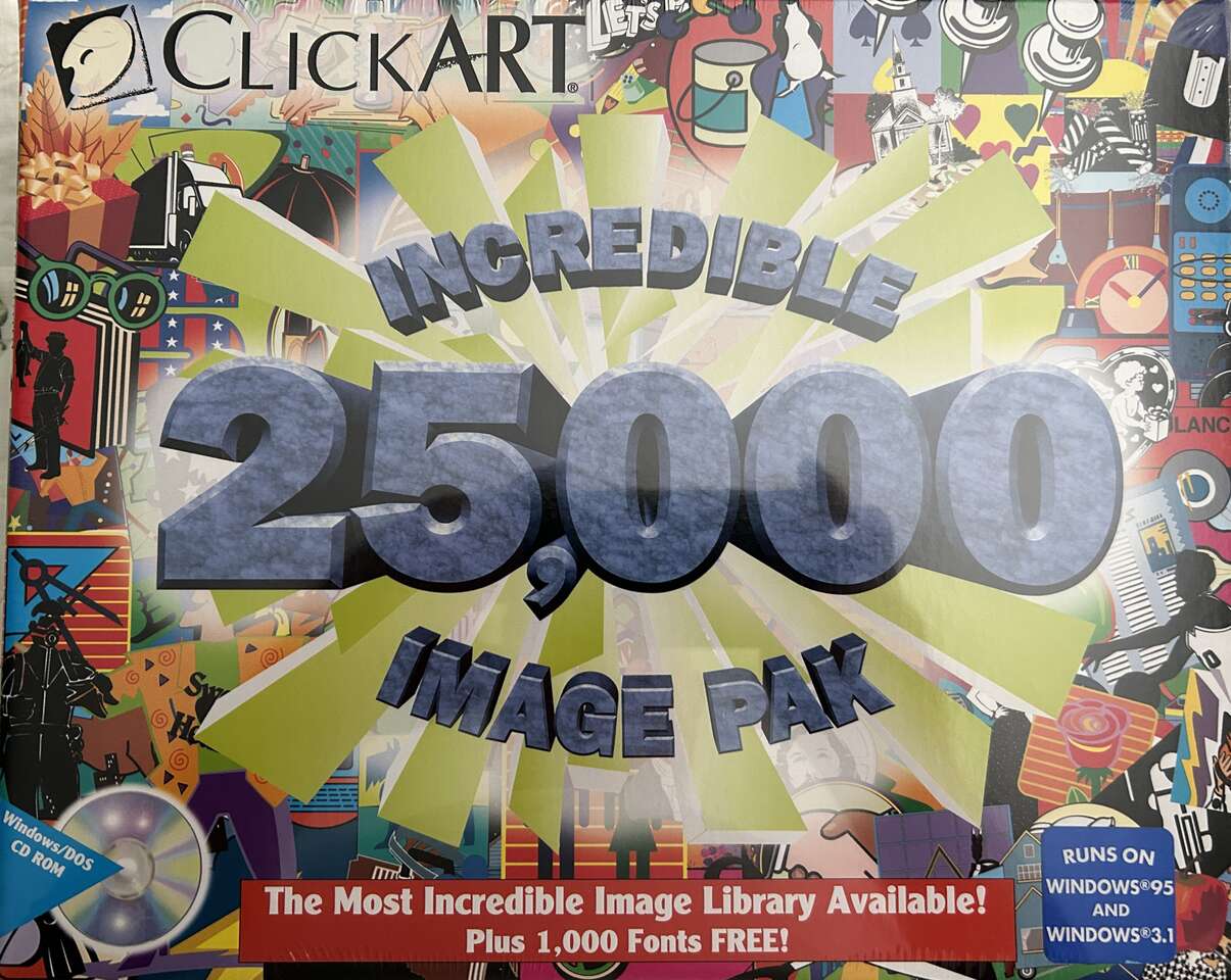ClickArt 25,000 Image Pak