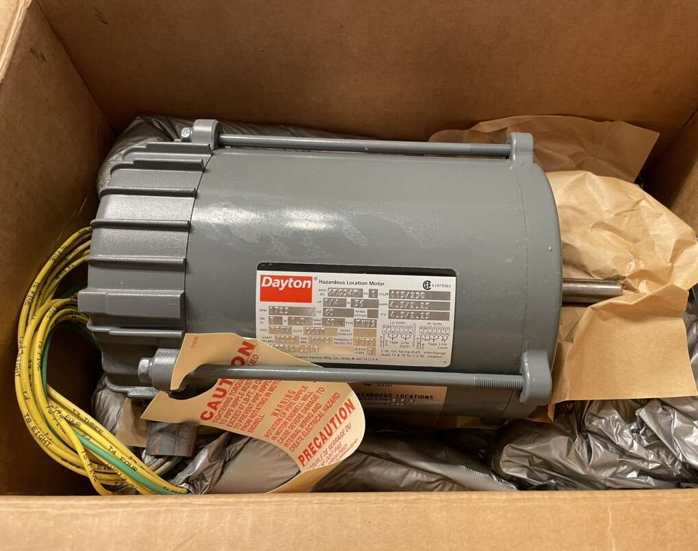 Dayton 1/4hp Single Phase Motor NEW
