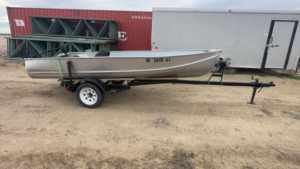 1963 Aluminum Boat 14ft With Troll… Water Sports