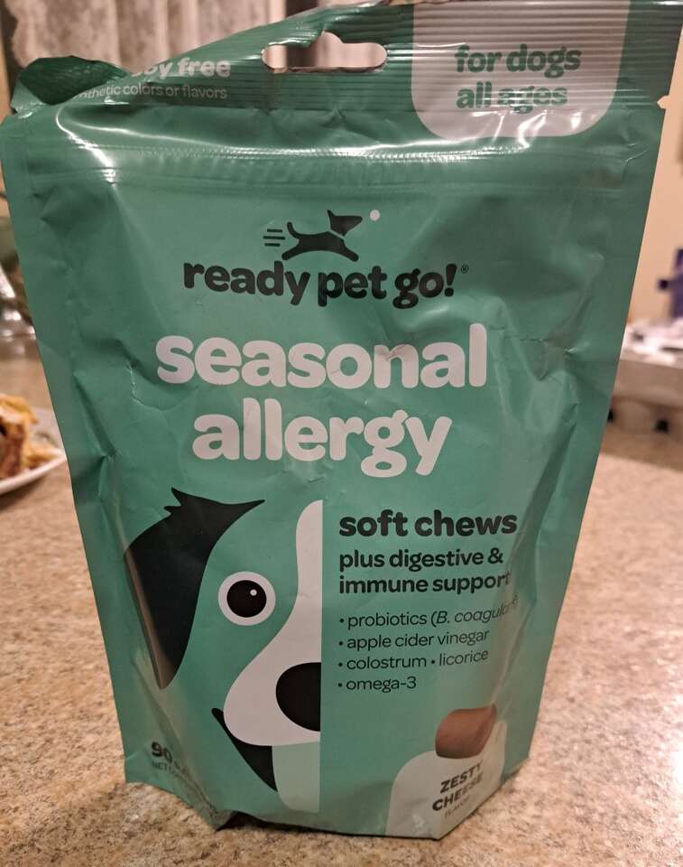 ready pet go allergy chews for dogs