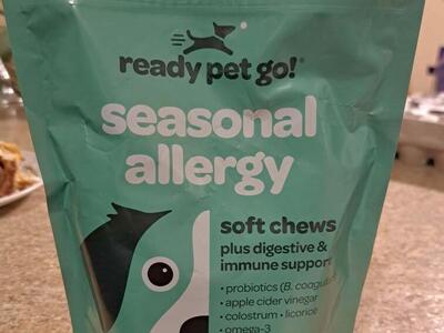 ready pet go allergy chews for dogs