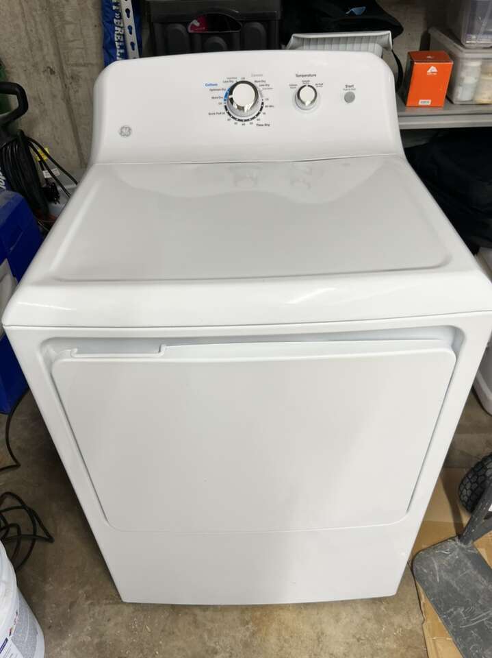 GE Gas dryer