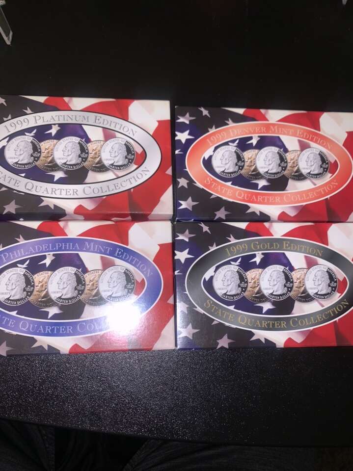 1999 State Quarters Collection 4pk